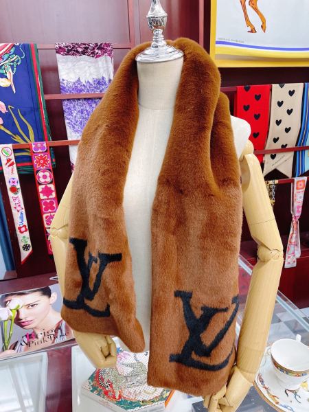 Streetwear Scarf LV  329728 SIZE:130*25cm