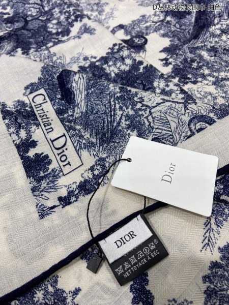 Streetwear Scarf Dior 329677 SIZE:60*200cm