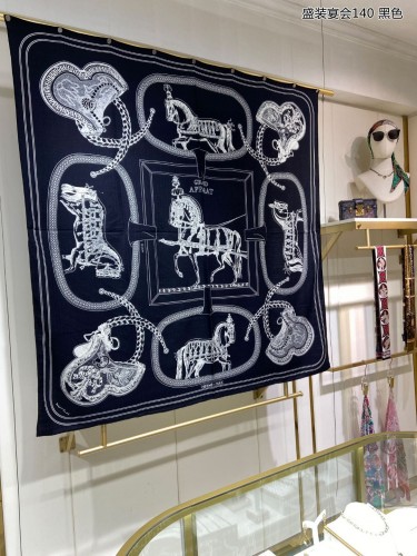 Streetwear Scarf Hermes   329673 size：140cm*140cm