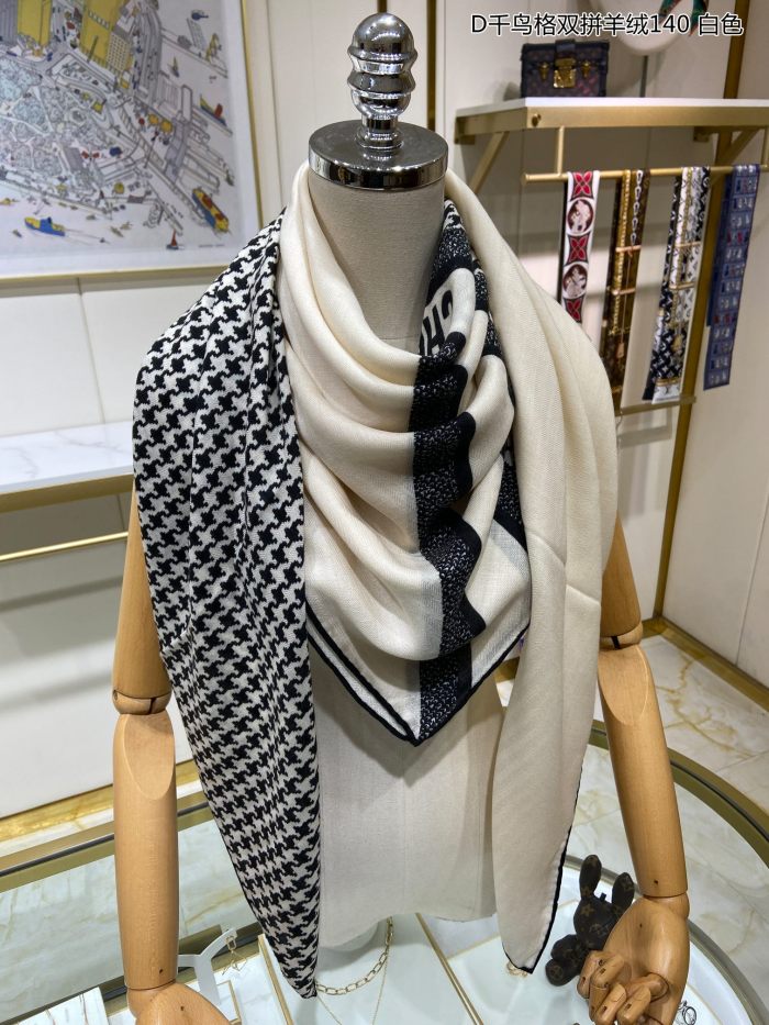 Streetwear Scarf Dior 329705 SIZE:140*140cm