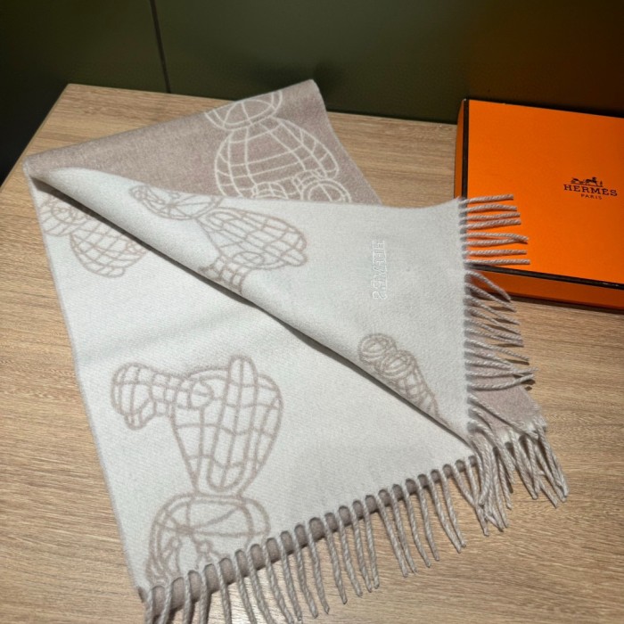 Streetwear Scarf Hermes   329669 size：30x180cm