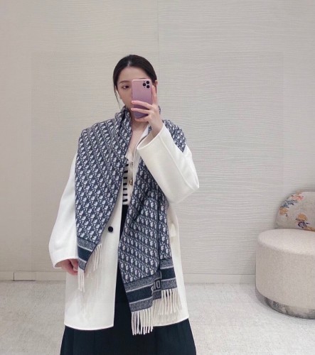 Streetwear Scarf Dior 329661 SIZE:45x180CM