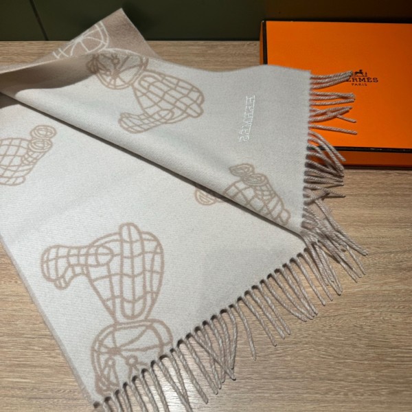 Streetwear Scarf Hermes   329666 size：30x180cm