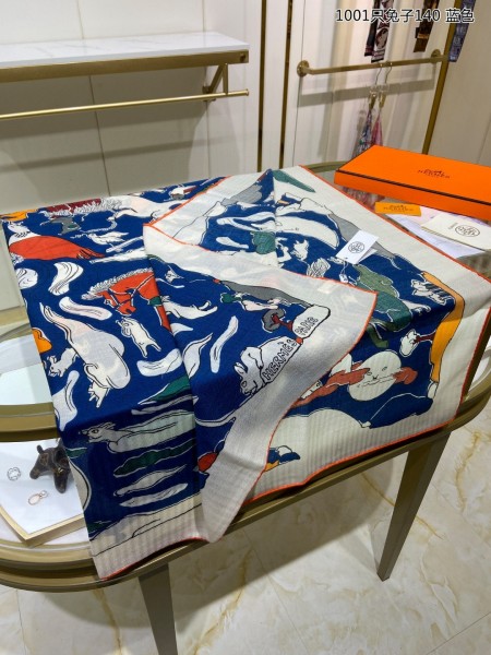 Streetwear Scarf Hermes   329704 size：140cm*140cm