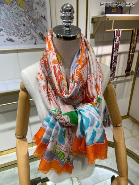 Streetwear Scarf LV  329721 SIZE:110*200cm