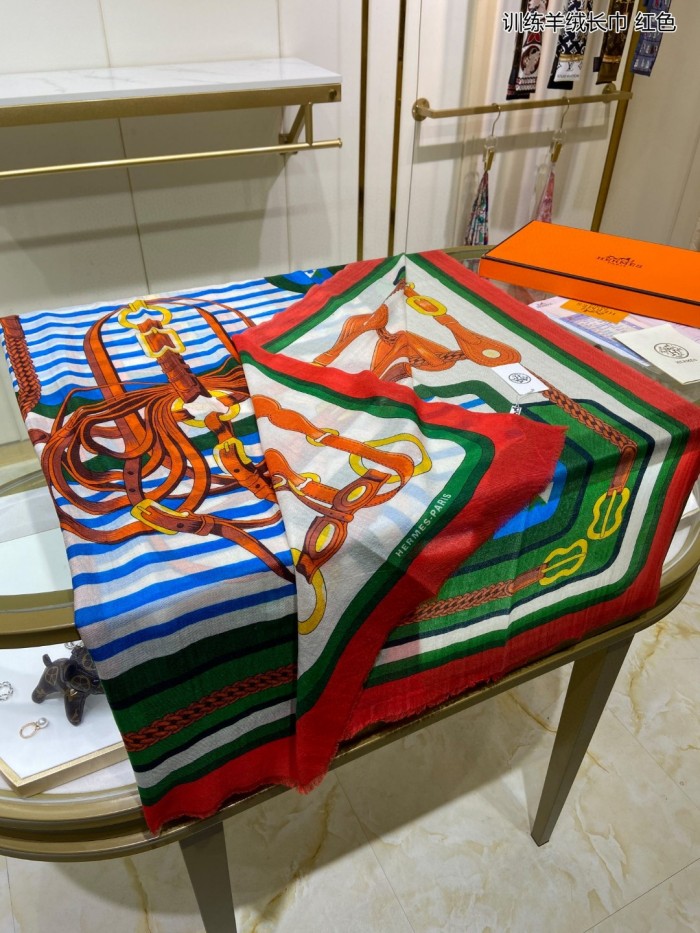 Streetwear Scarf Hermes 329685 SIZE:110*200cm