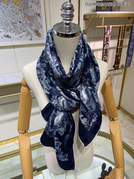 Streetwear Scarf Dior 329680 SIZE:60*200cm
