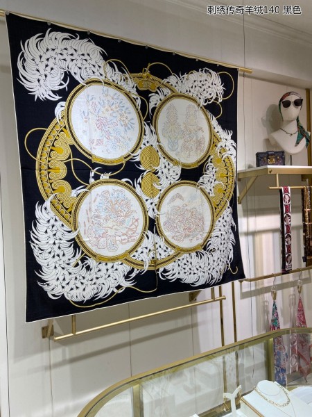 Streetwear Scarf Hermes 329713 SIZE:140cm*140cm