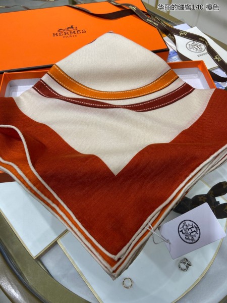 Streetwear Scarf Hermes   329674 size：140cm*140cm