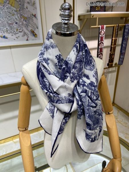 Streetwear Scarf Dior 329677 SIZE:60*200cm