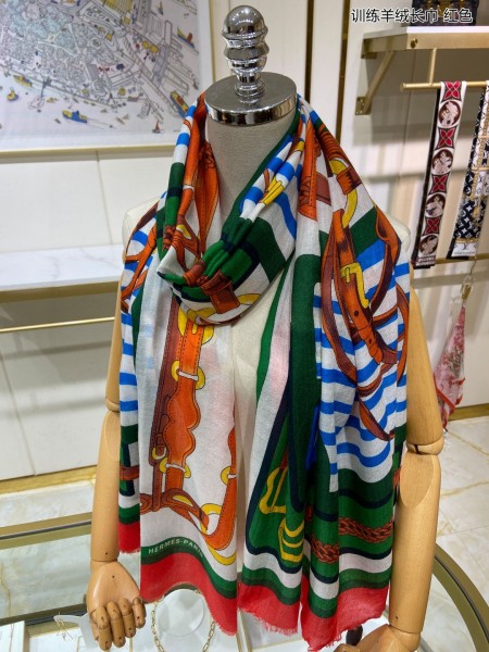 Streetwear Scarf Hermes 329685 SIZE:110*200cm