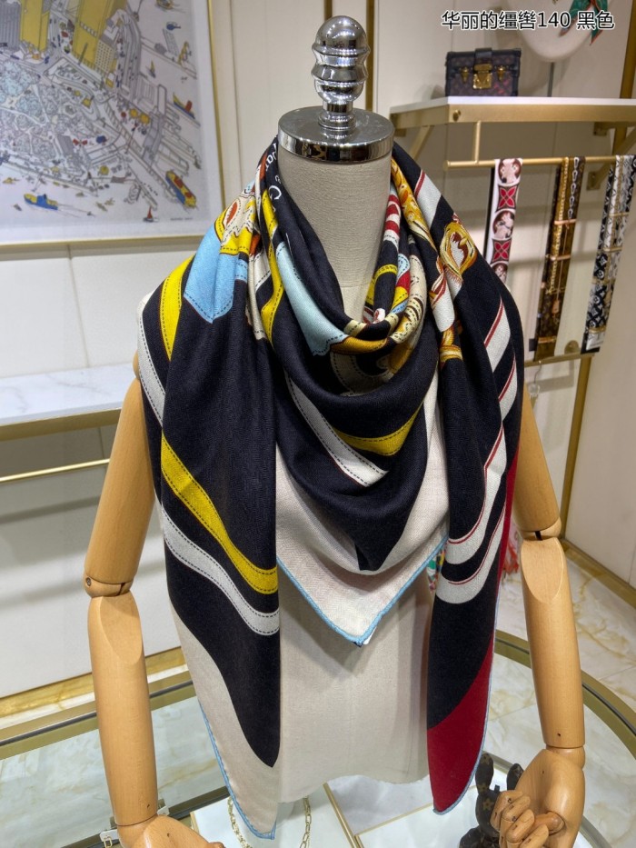 Streetwear Scarf Hermes   329676 size：140cm*140cm