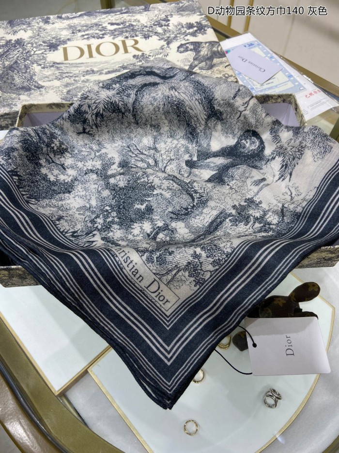 Streetwear Scarf Dior 329711 SIZE:65*185cm
