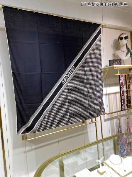 Streetwear Scarf Dior 329706 SIZE:140*140cm