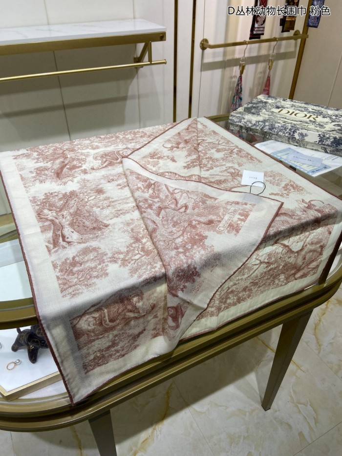 Streetwear Scarf Dior 329678 SIZE:60*200cm