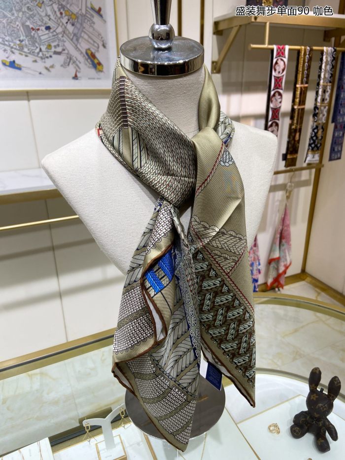 Streetwear Scarf Hermes   329693 size：90cm*90cm