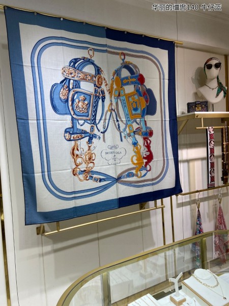 Streetwear Scarf Hermes   329674 size：140cm*140cm