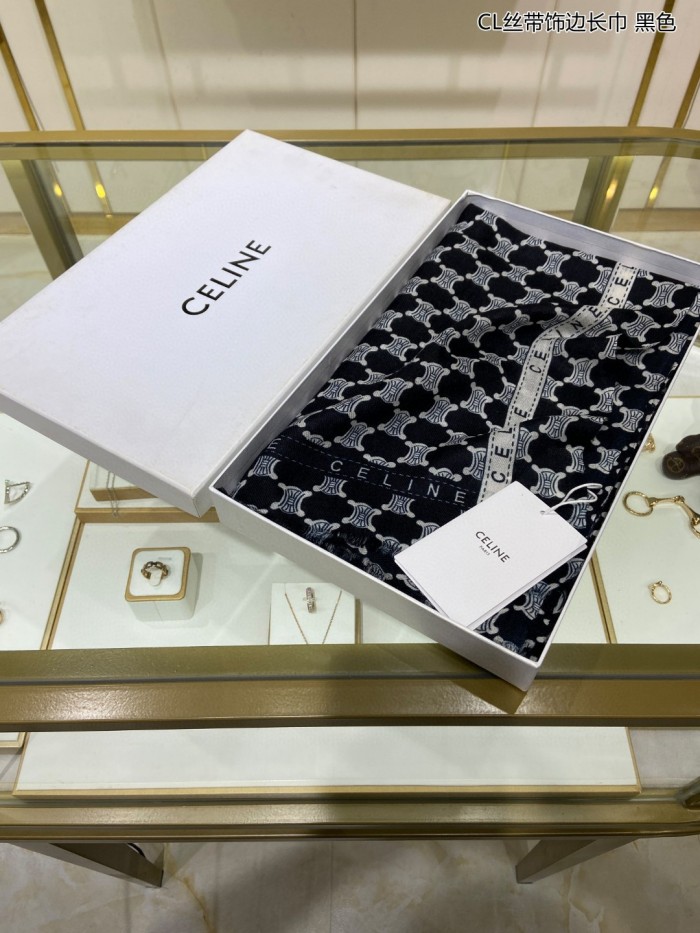 Streetwear Scarf CHANEL 329683 SIZE:90cm*90cm