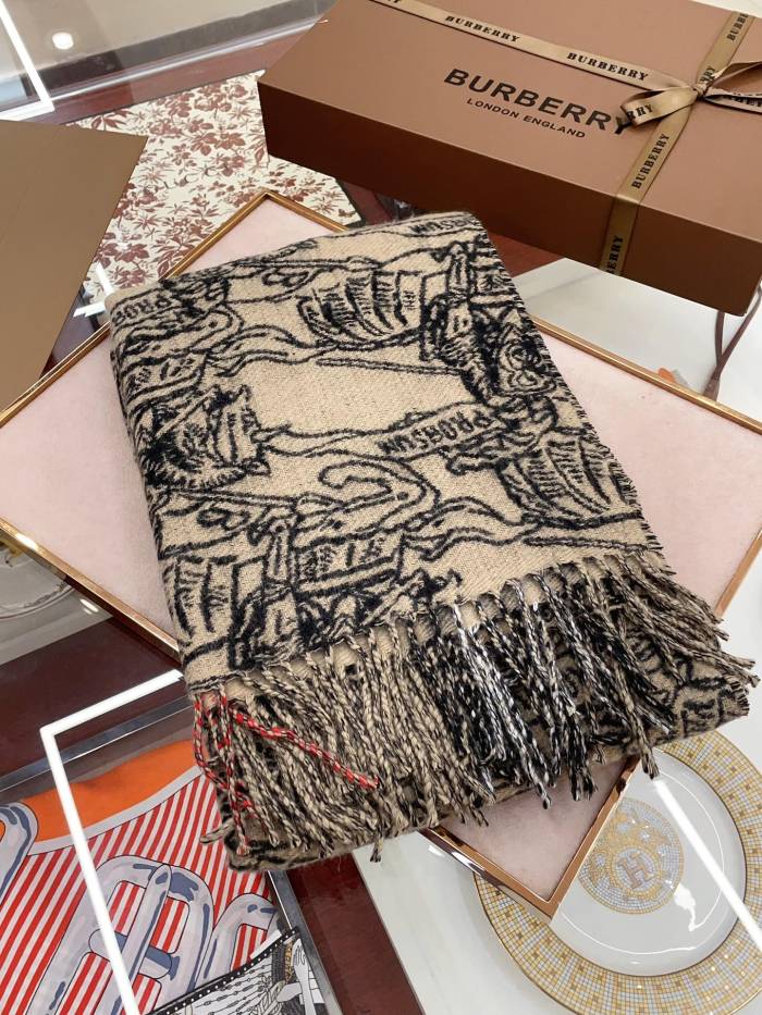 Streetwear Scarf BURBERRY  329735 SIZE:210*45cm