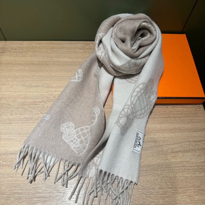 Streetwear Scarf Hermes   329669 size：30x180cm