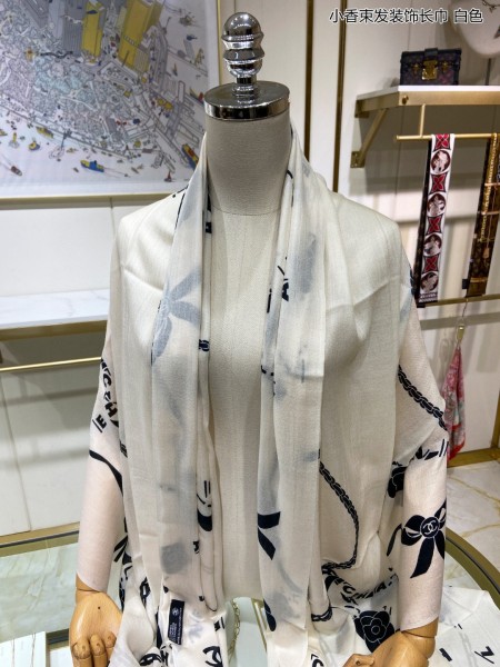 Streetwear Scarf CHANEL 329723 size:200*110cm