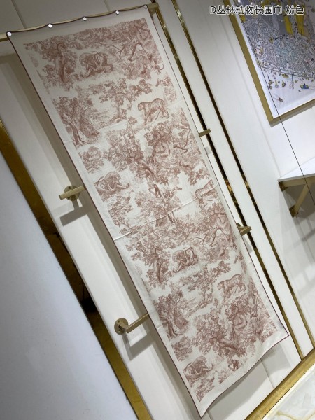 Streetwear Scarf Dior 329678 SIZE:60*200cm