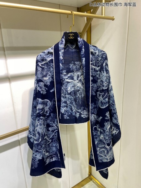 Streetwear Scarf Dior 329680 SIZE:60*200cm