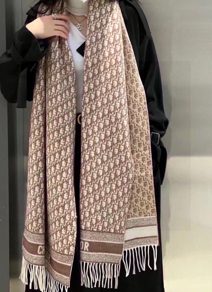 Streetwear Scarf Dior 329662 SIZE:45x180CM