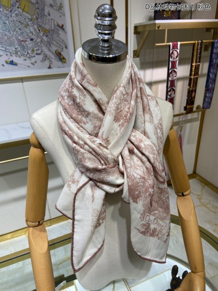 Streetwear Scarf Dior 329678 SIZE:60*200cm