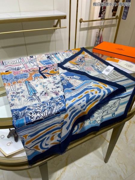 Streetwear Scarf Hermes   329720 size：110*200cm