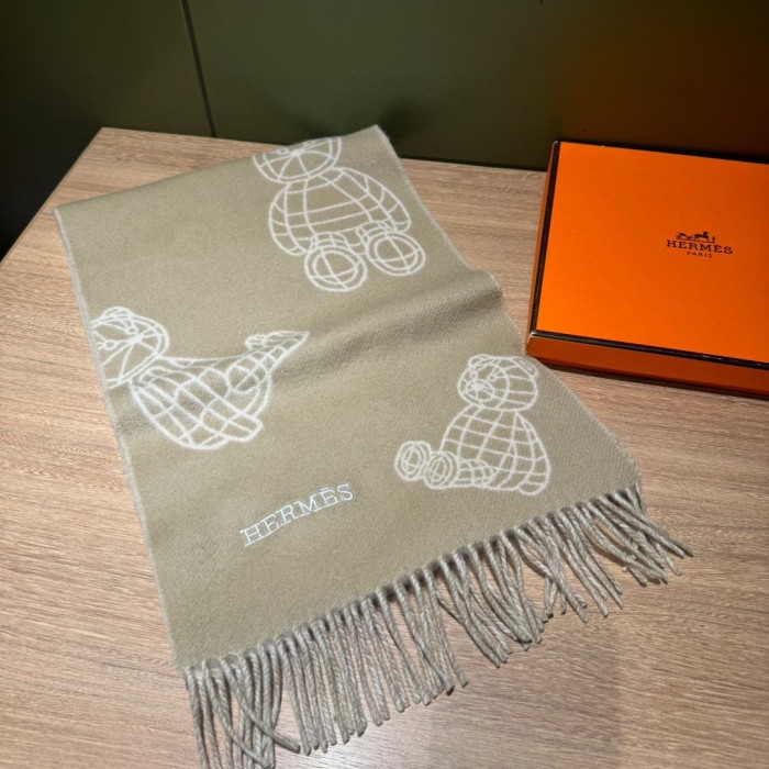 Streetwear Scarf Hermes   329668 size：30x180cm