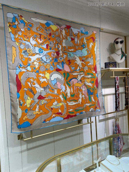 Streetwear Scarf Hermes 329703 SIZE:140cm*140cm