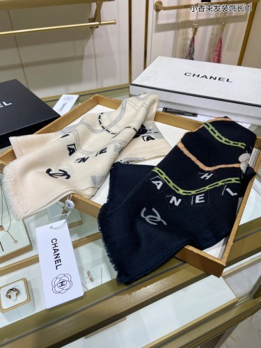 Streetwear Scarf CHANEL 329722 size：200*110cm