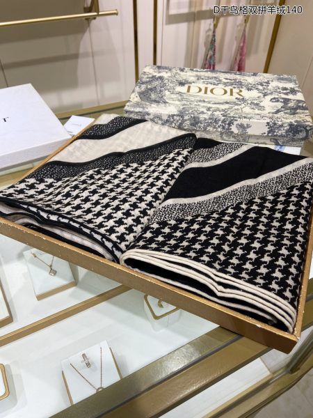 Streetwear Scarf Dior 329706 SIZE:140*140cm