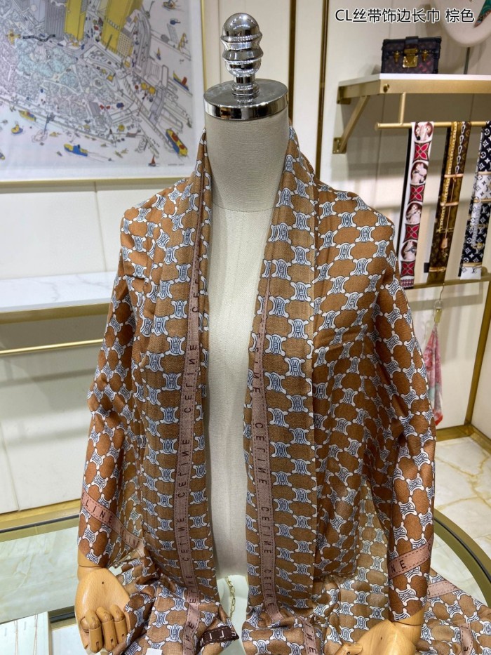 Streetwear Scarf CHANEL 329682 SIZE:200*110CM