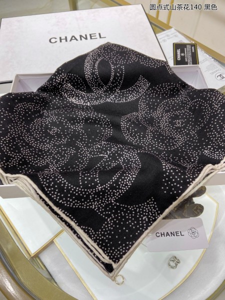 Streetwear Scarf CHANEL 329612 size：140*140cm