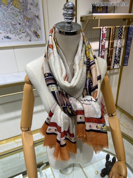 Streetwear Scarf FENDI 329619 SIZE:200*110cm
