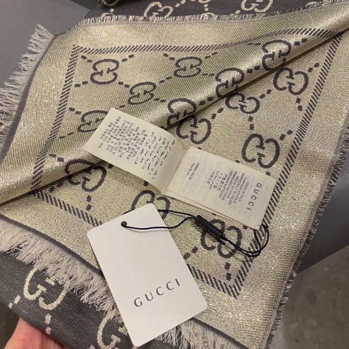 Streetwear Scarf GUCCI 329637 SIZE:45*195cm