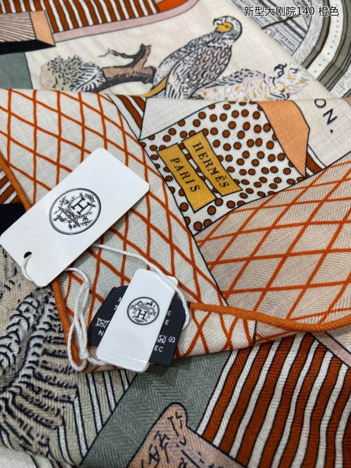 Streetwear Scarf Hermes   329626 size：140cm*140cm