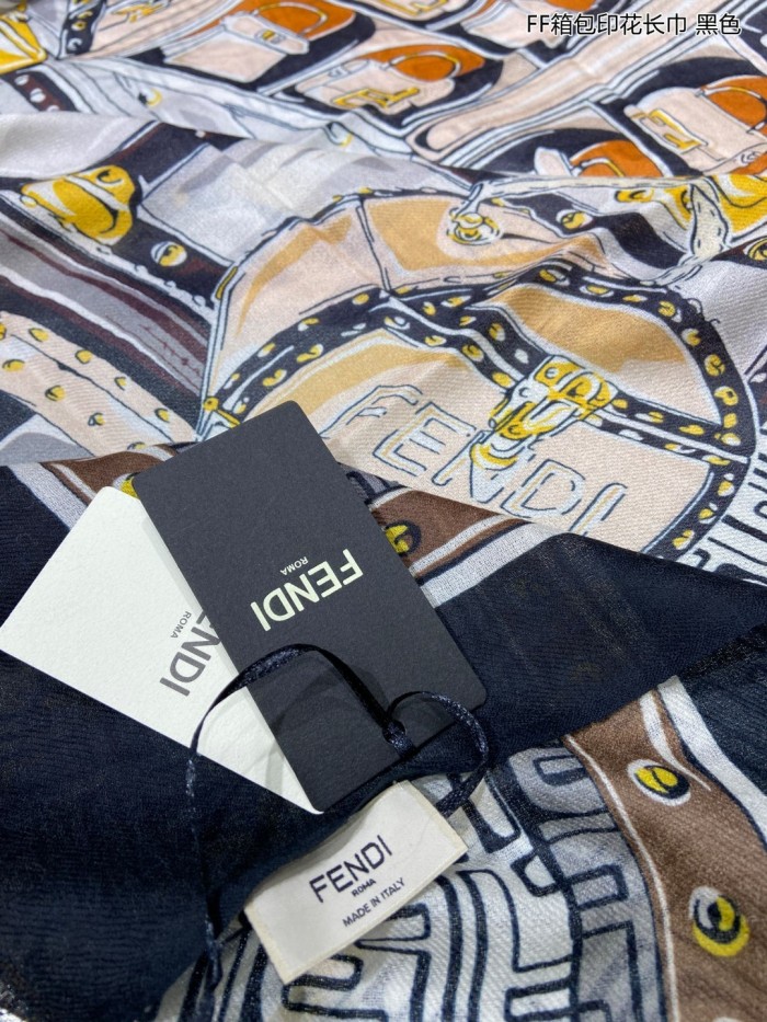 Streetwear Scarf FENDI 329620 SIZE:200*110 cm
