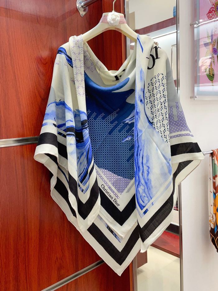 Streetwear Scarf Dior 329605 SIZE:140*140cm