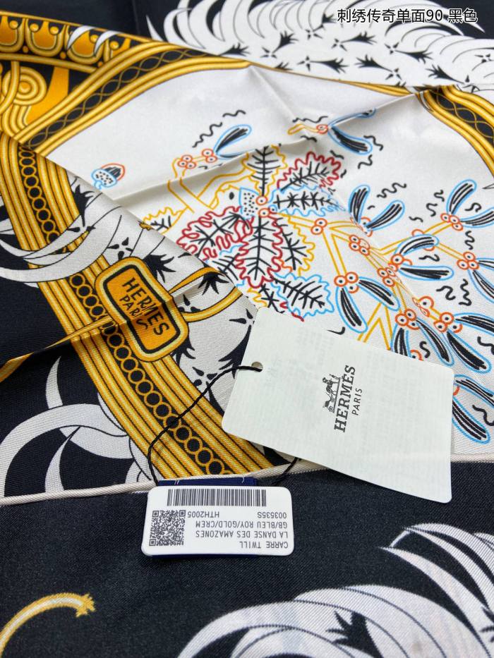 Streetwear Scarf Hermes   329623 size：90cm*90cm