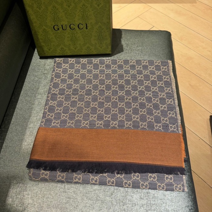 Streetwear Scarf GUCCI 329642 SIZE:66*200cm