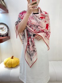 Streetwear Scarf Dior 329604 SIZE:140*140cm