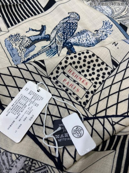 Streetwear Scarf Hermes   329627 size：140cm*140cm