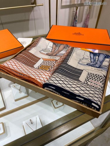 Streetwear Scarf Hermes   329626 size：140cm*140cm