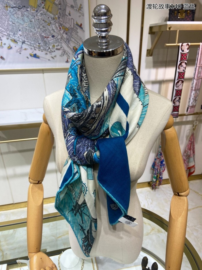 Streetwear Scarf Hermes   329636 size：140cm*140cm