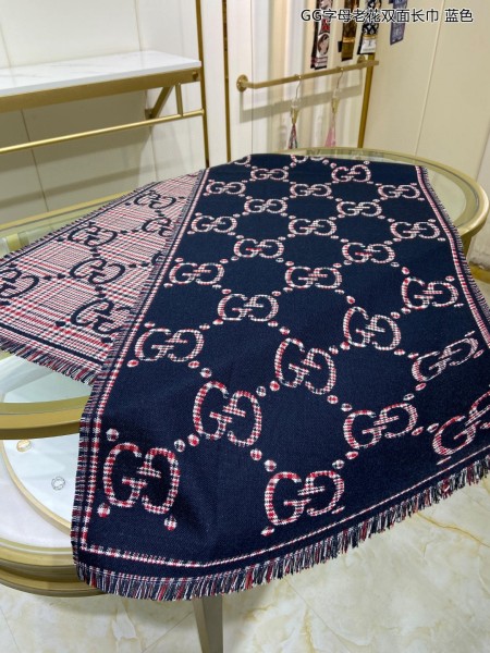 Streetwear Scarf GUCCI 329631 SIZE:47*180cm