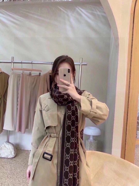 Streetwear Scarf GUCCI 329638 SIZE:45*195cm