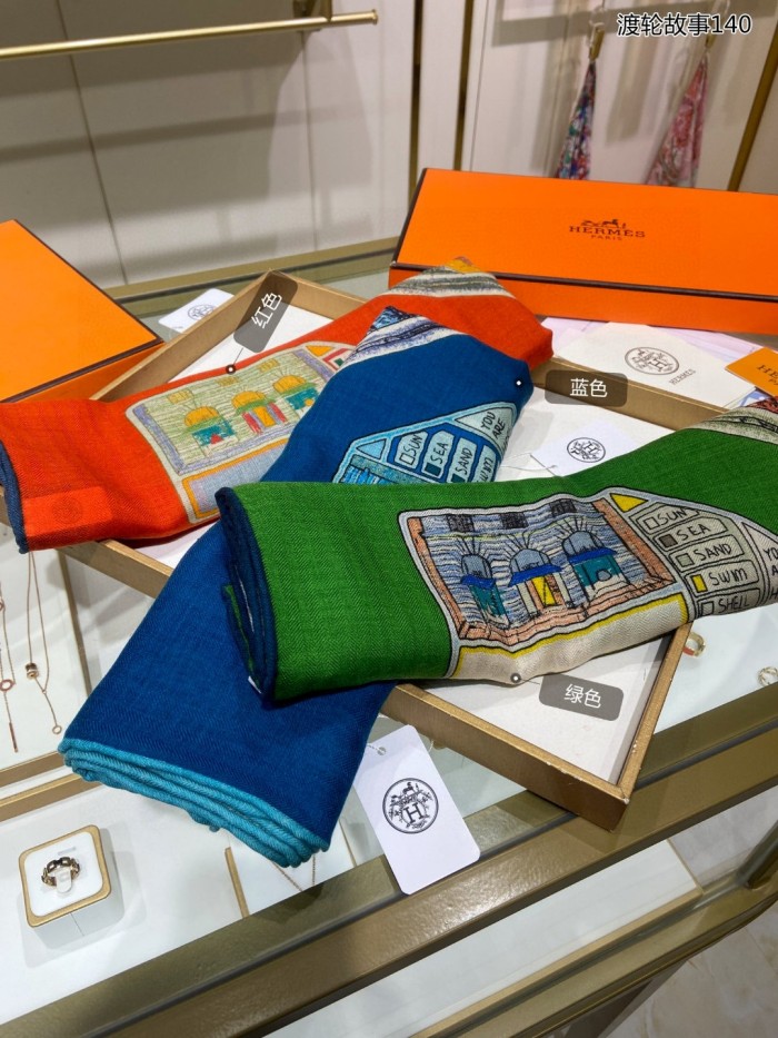 Streetwear Scarf Hermes   329634 size：140cm*140cm